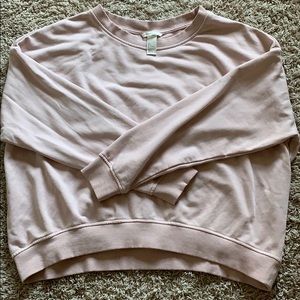 Light pink h&m crew neck